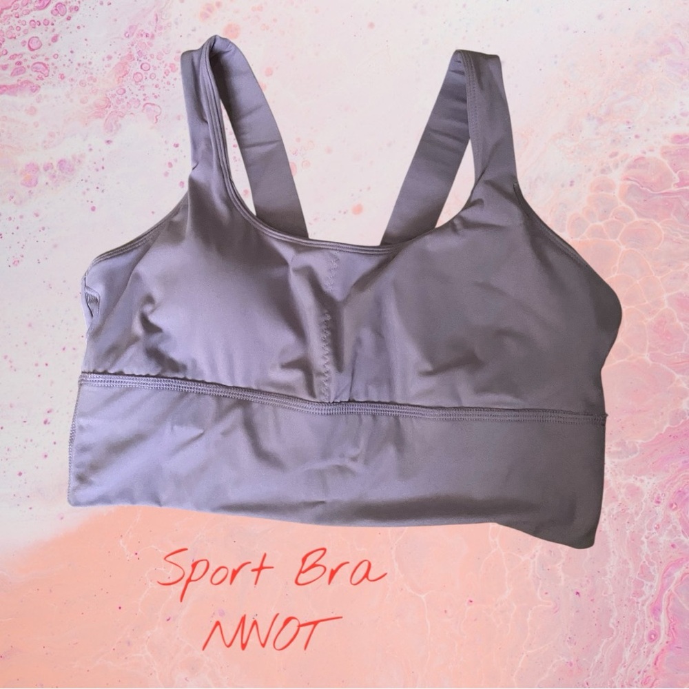 Women's lavender Colour Sports Bra
#N104 - Picture 1 of 4